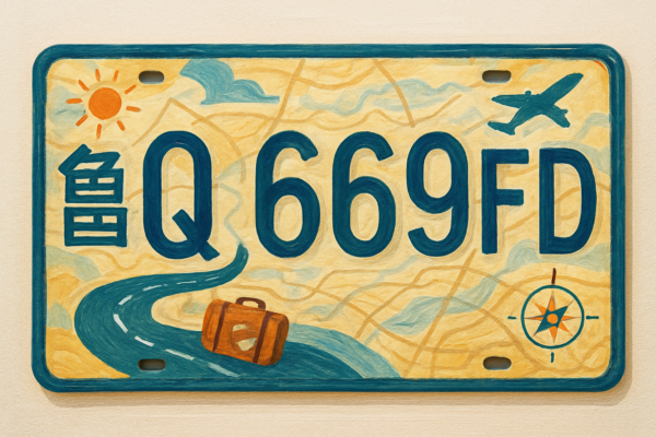 鲁Q 669FD: A License Plate, A Journey, A Story 鲁Q 669FD