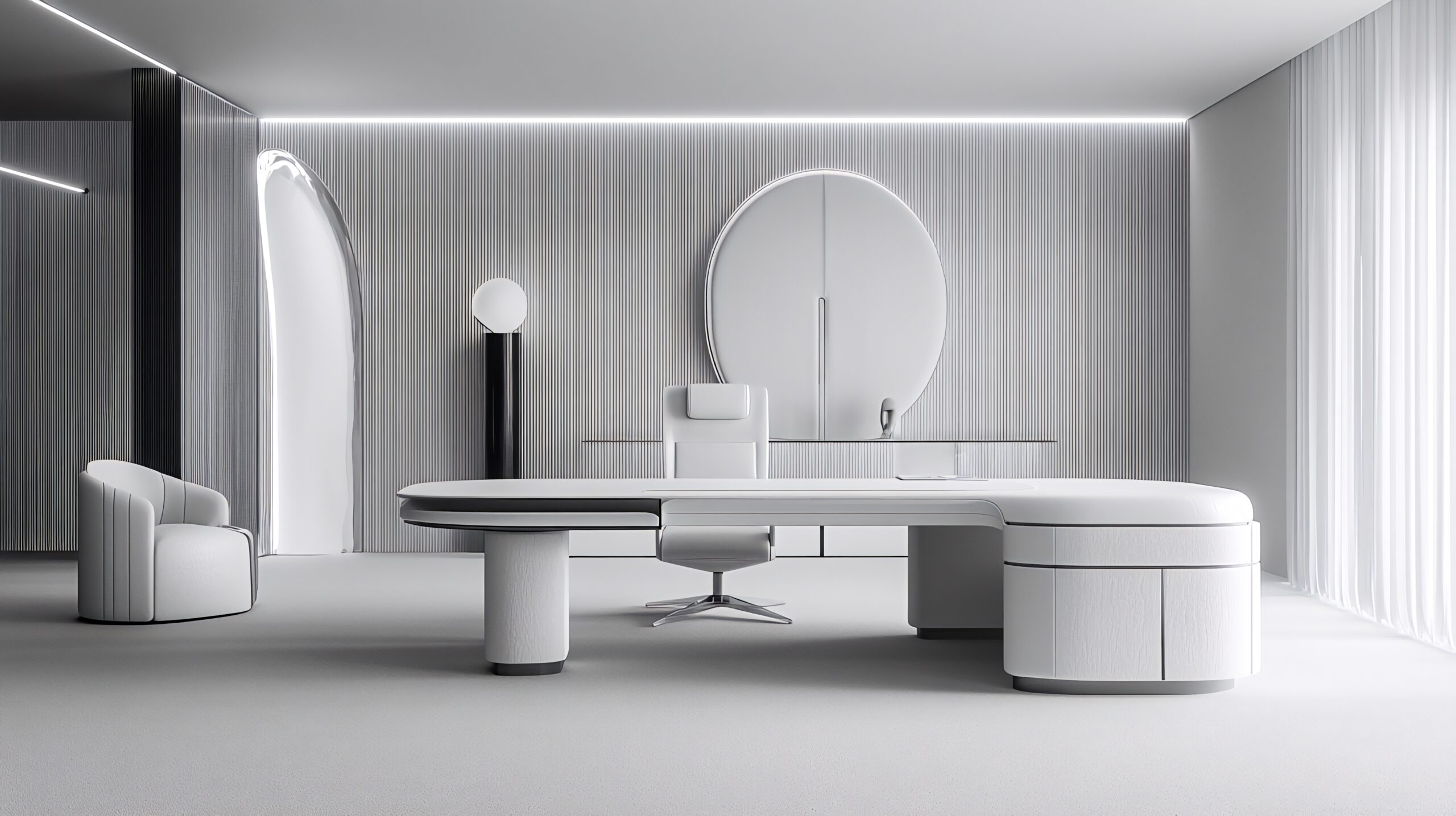 White Desks