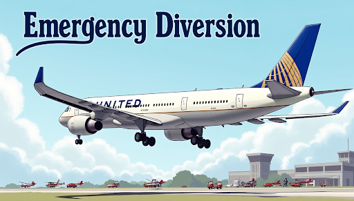 Airlines Flight UA770 Emergency