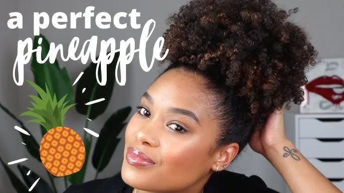 Pineapple Hairstyle