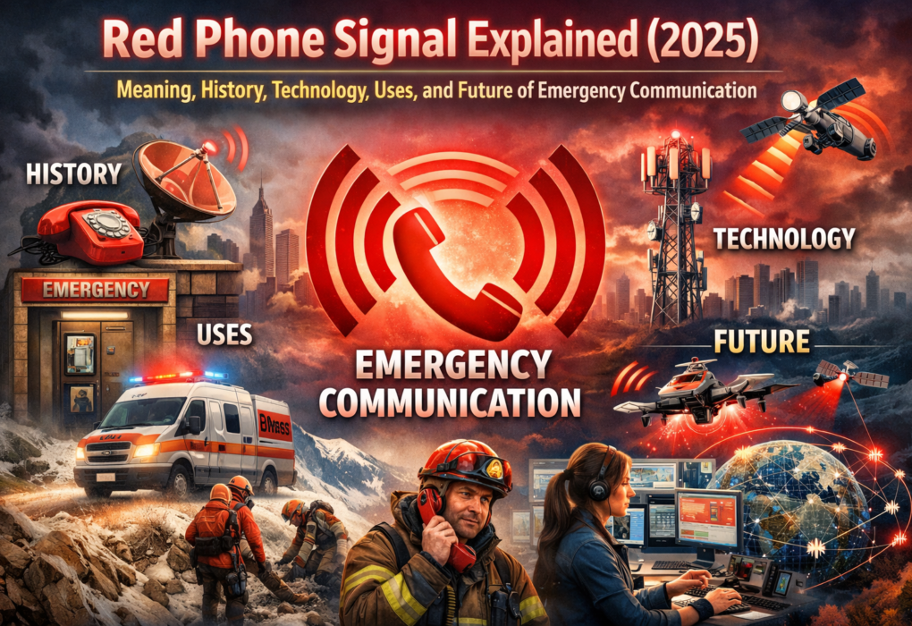 Red Phone Signal Explained (2025): Meaning, History, Technology, Uses, and Future of Emergency Communication