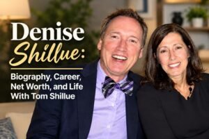 Denise Shillue and Tom Shillue at a public event