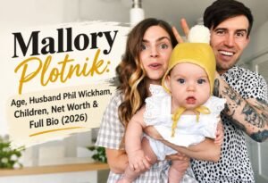 Mallory Plotnik and Phil Wickham smiling together, Christian music couple