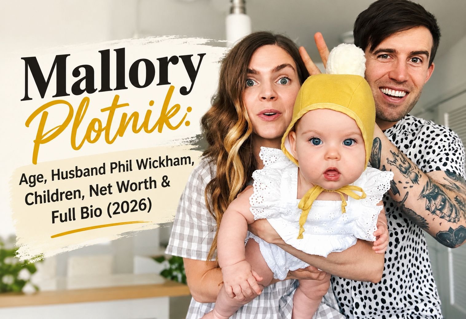 Mallory Plotnik and Phil Wickham smiling together, Christian music couple