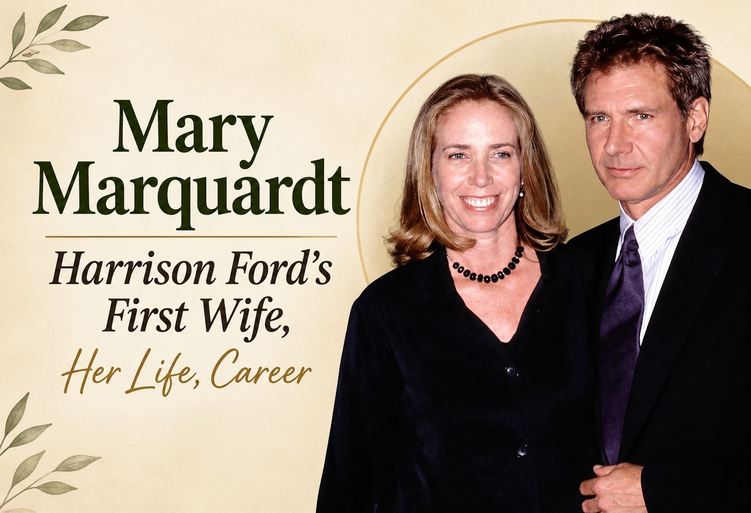 Mary Marquardt, Harrison Ford's first wife, portrait